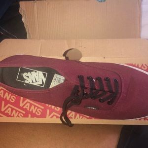 authentic lo pro vans women’s size 9 men’s 7.5